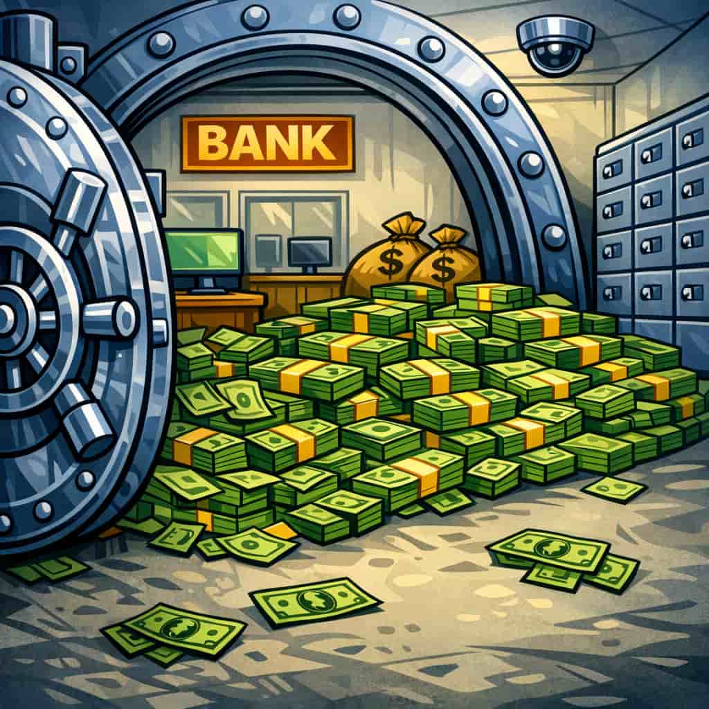 Image of bank vault